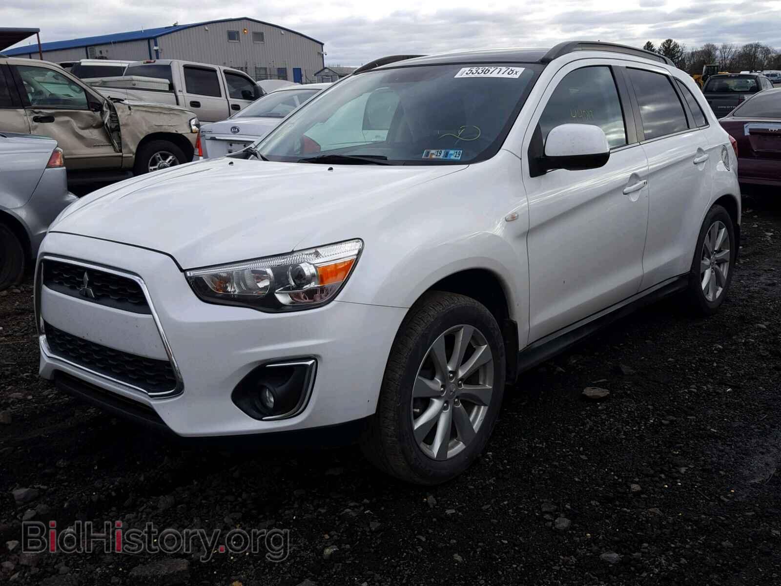 2014 MITSUBISHI OUTLANDER - VIN: 4A4AR4AU0EE032422 - Фото 2
