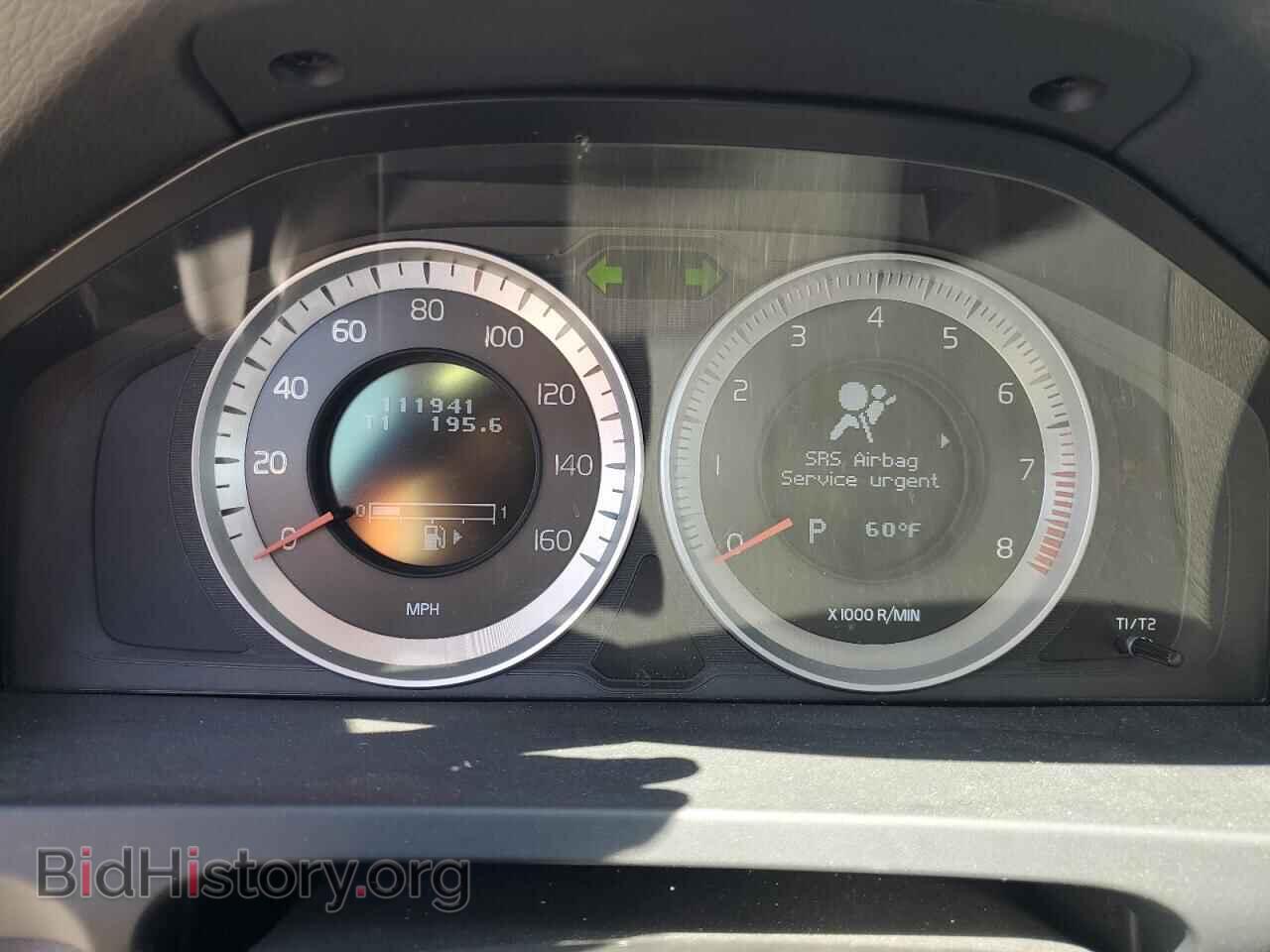2012 VOLVO S60 - VIN: YV1622FS5C2036262 - Фото 9