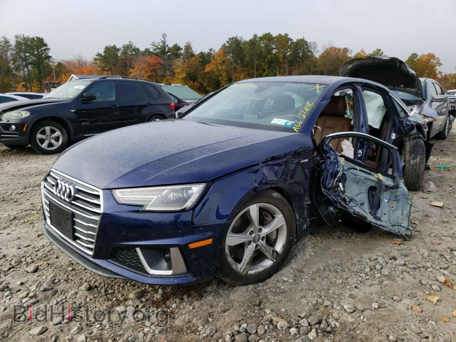 2019 AUDI A4 - VIN: WAUDNAF4XKN005521 - Photo 2