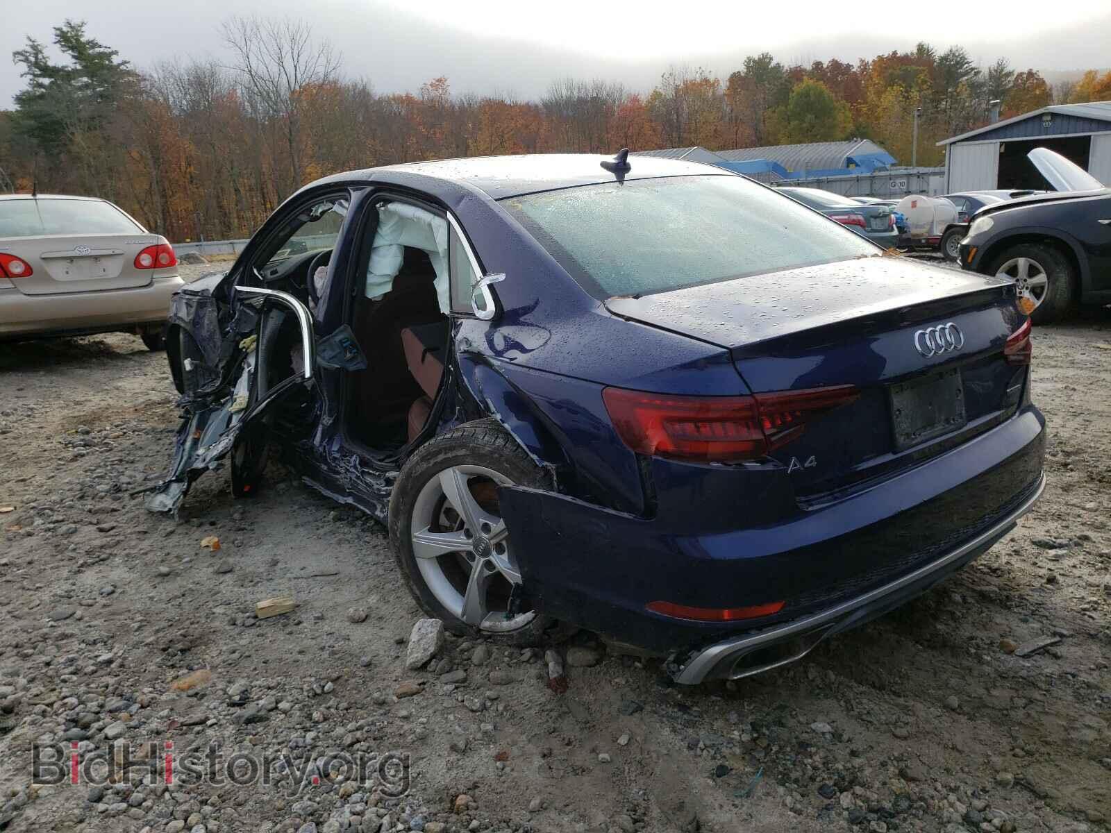 2019 AUDI A4 - VIN: WAUDNAF4XKN005521 - Photo 3