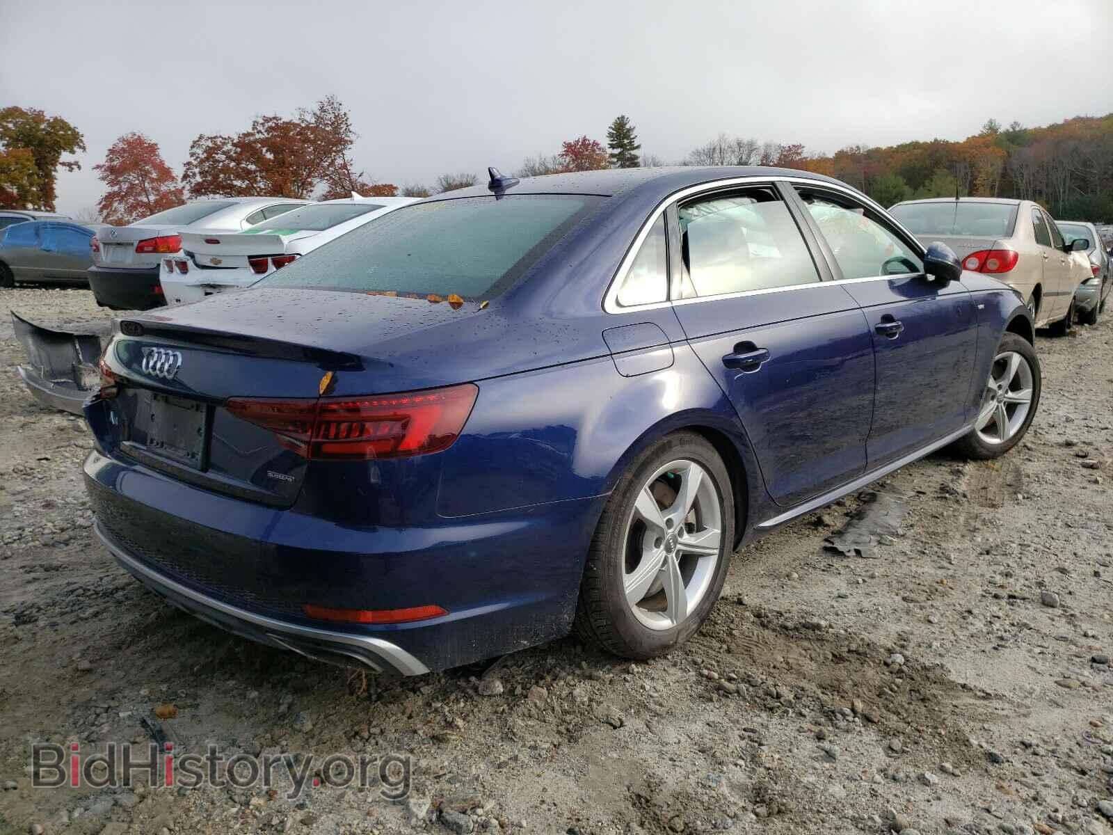 2019 AUDI A4 - VIN: WAUDNAF4XKN005521 - Photo 4