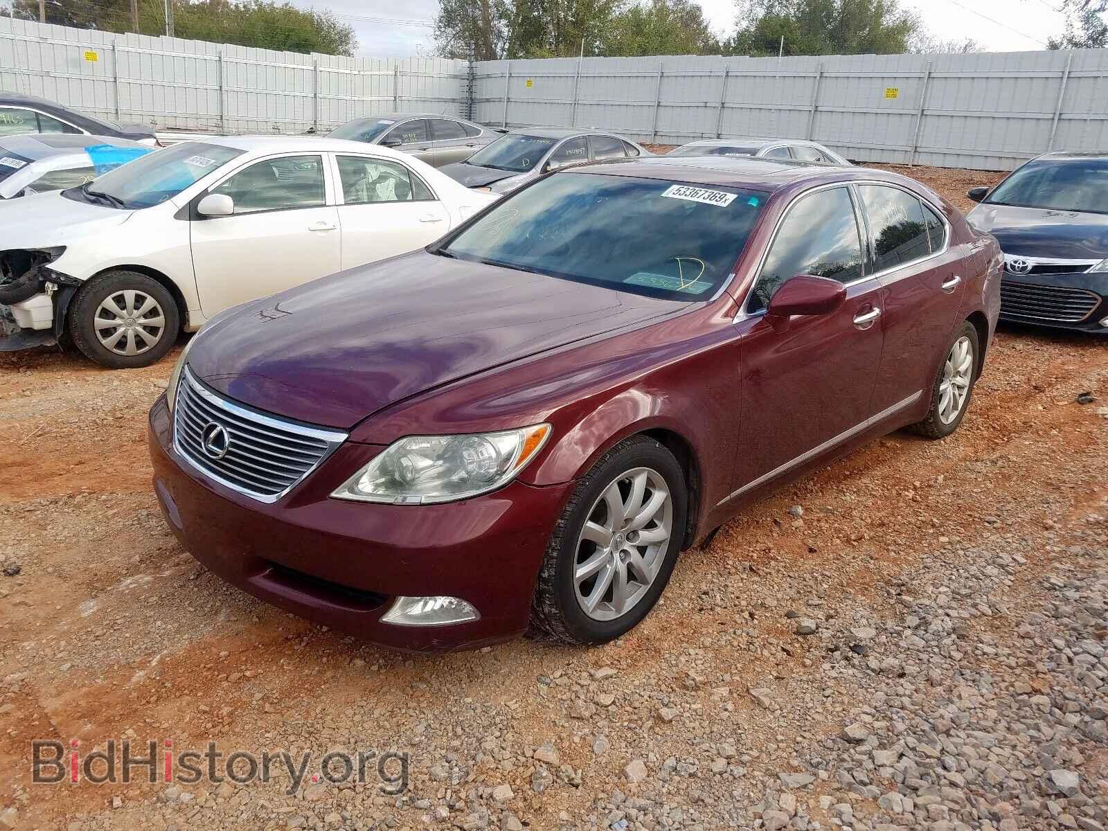 2008 LEXUS LS460 - VIN: JTHBL46FX85079628 - Фото 2