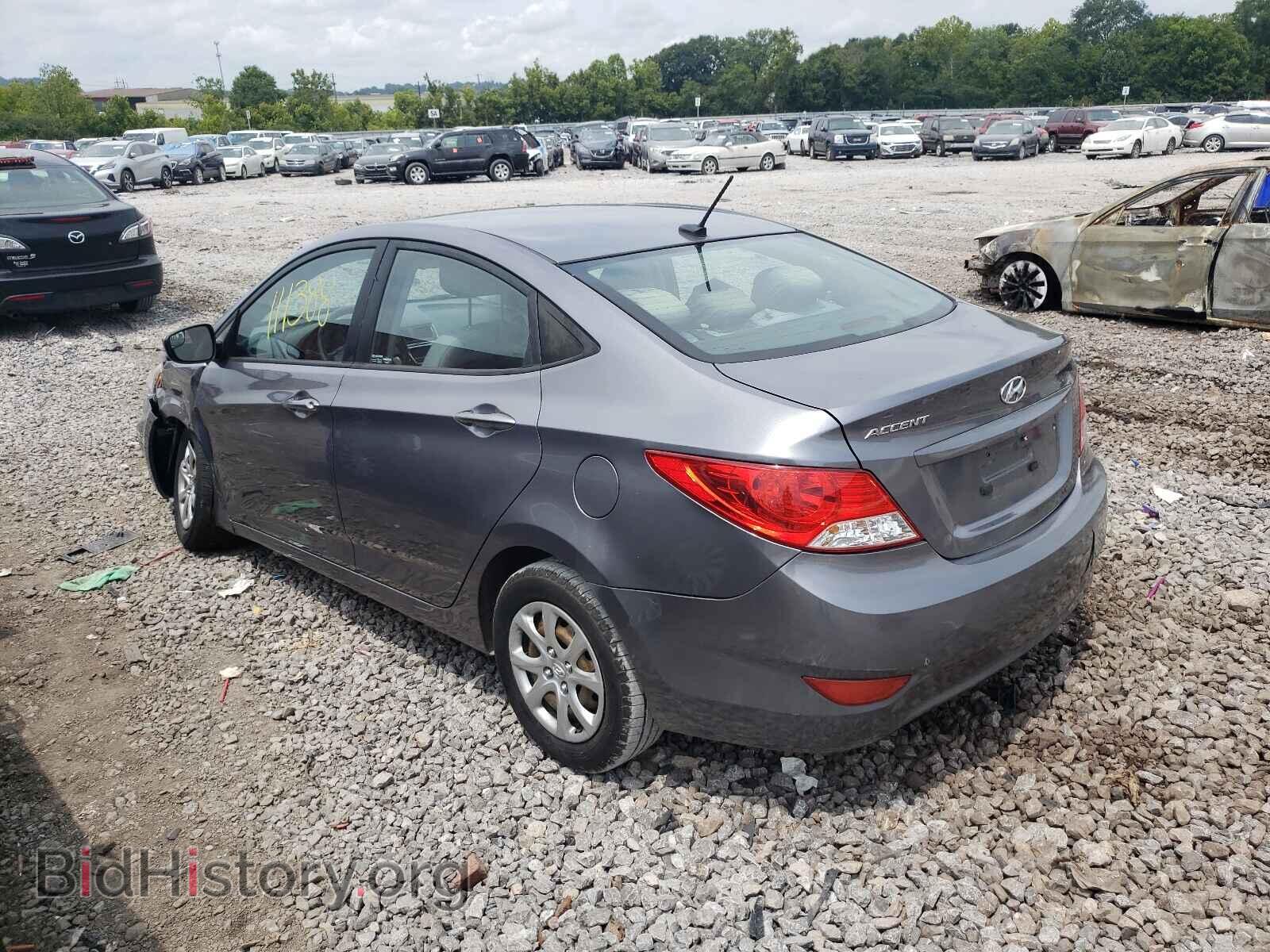 2014 HYUNDAI ACCENT - VIN: KMHCT4AE7EU635122 - Фото 3