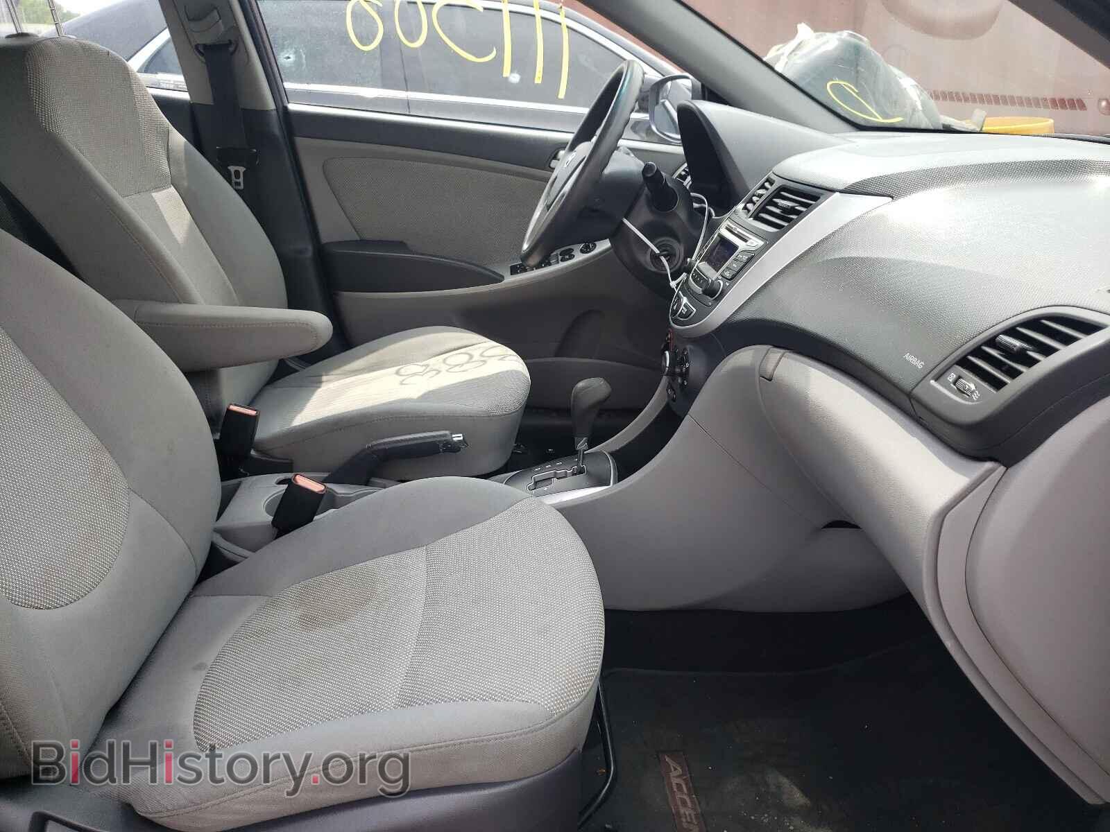 2014 HYUNDAI ACCENT - VIN: KMHCT4AE7EU635122 - Фото 5