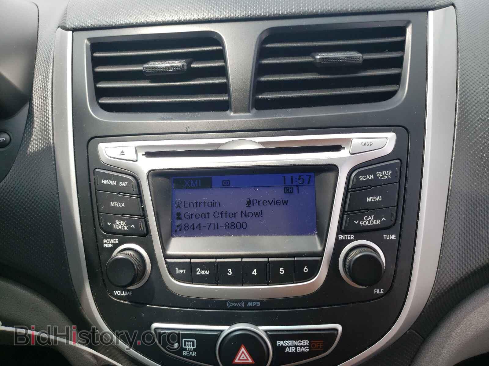2014 HYUNDAI ACCENT - VIN: KMHCT4AE7EU635122 - Фото 9