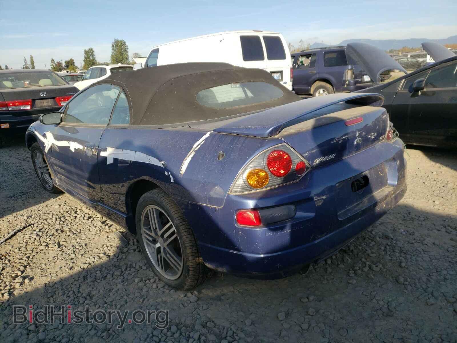 2003 MITSUBISHI ECLIPSE - VIN: 4A3AE55H23E157373 - Фото 3