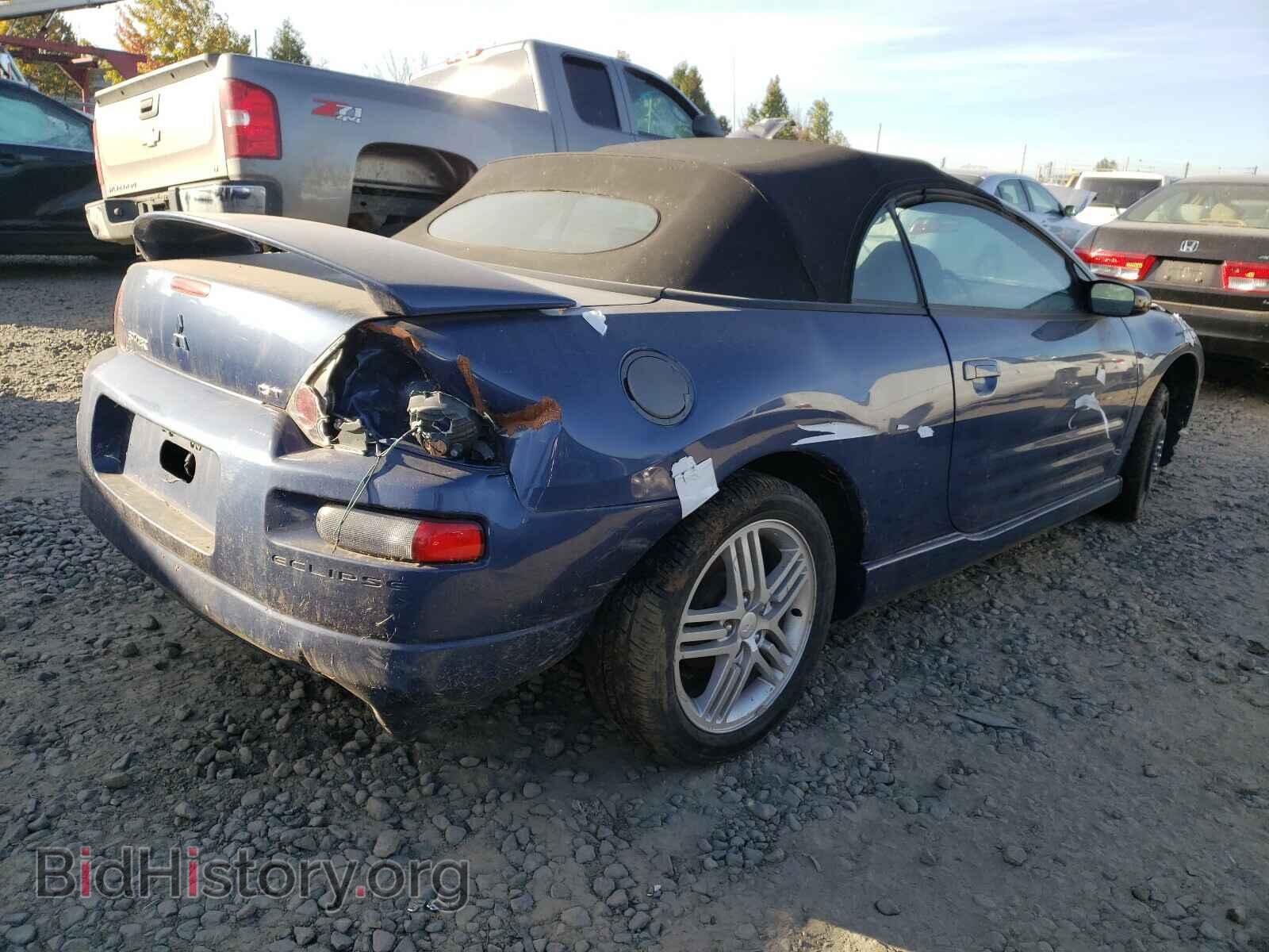 2003 MITSUBISHI ECLIPSE - VIN: 4A3AE55H23E157373 - Фото 4