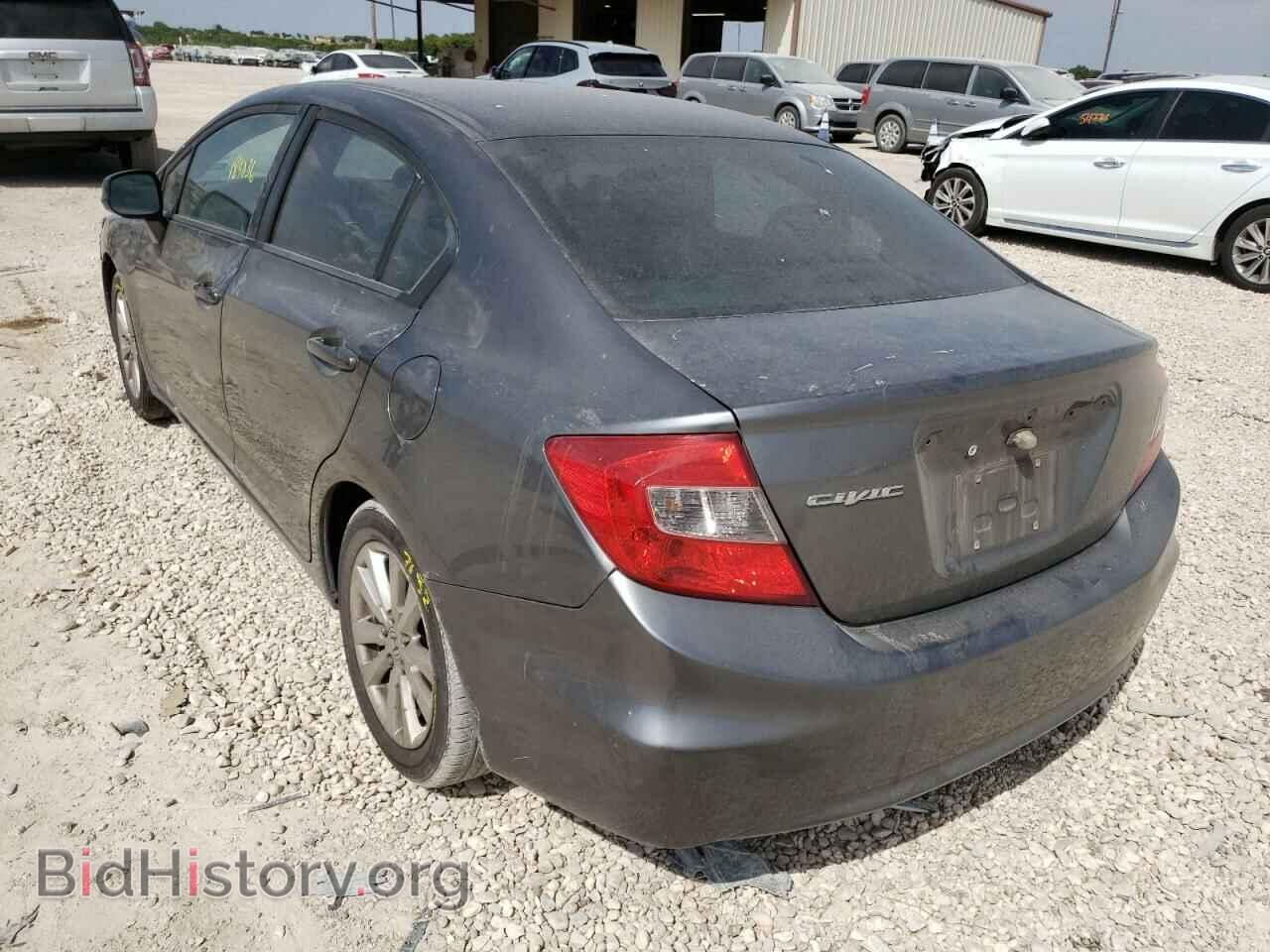 2012 HONDA CIVIC - VIN: 2HGFB2F94CH588704 - Фото 3