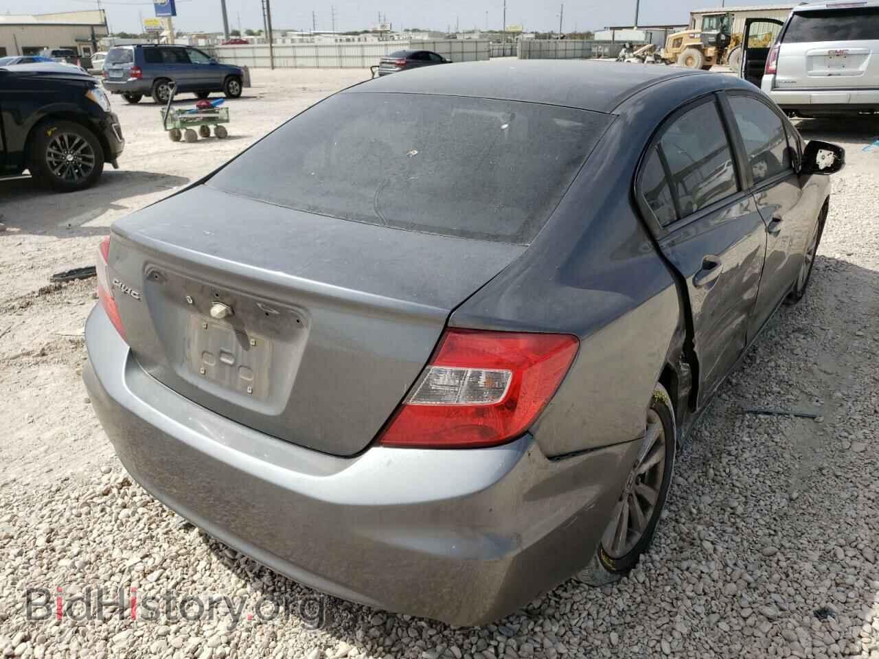 2012 HONDA CIVIC - VIN: 2HGFB2F94CH588704 - Фото 4