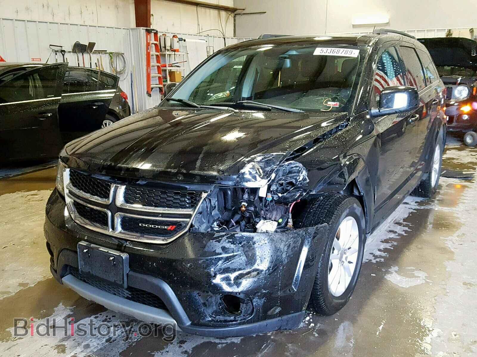 2014 DODGE JOURNEY - VIN: 3C4PDCBB0ET278023 - Фото 2