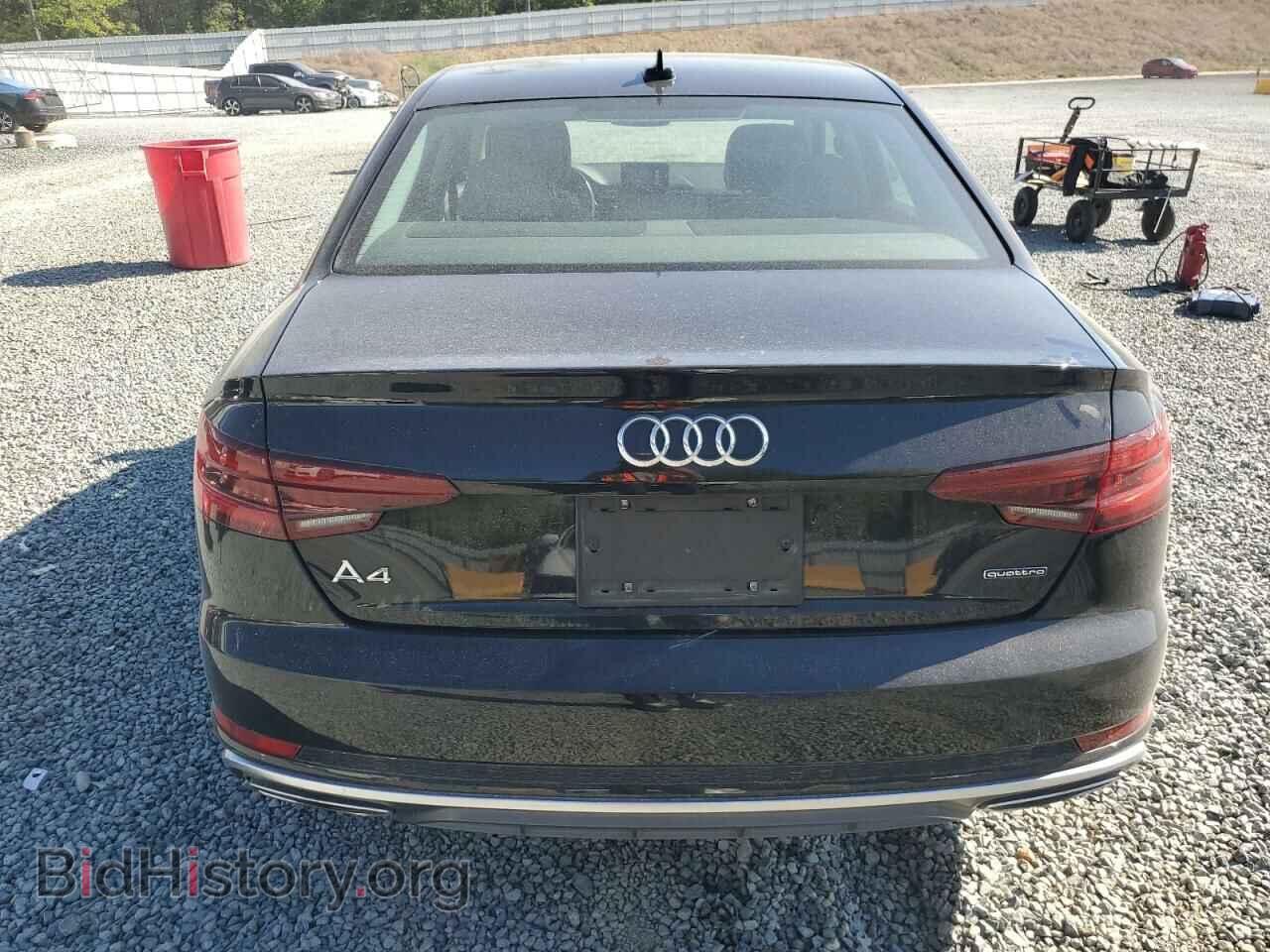 2019 AUDI A4 - VIN: WAUDNAF4XKN020004 - Фото 6