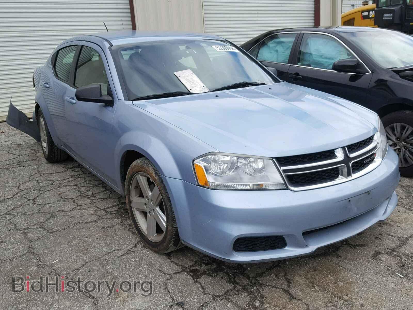Фотография 1C3CDZAB9DN661836 - DODGE AVENGER 2013