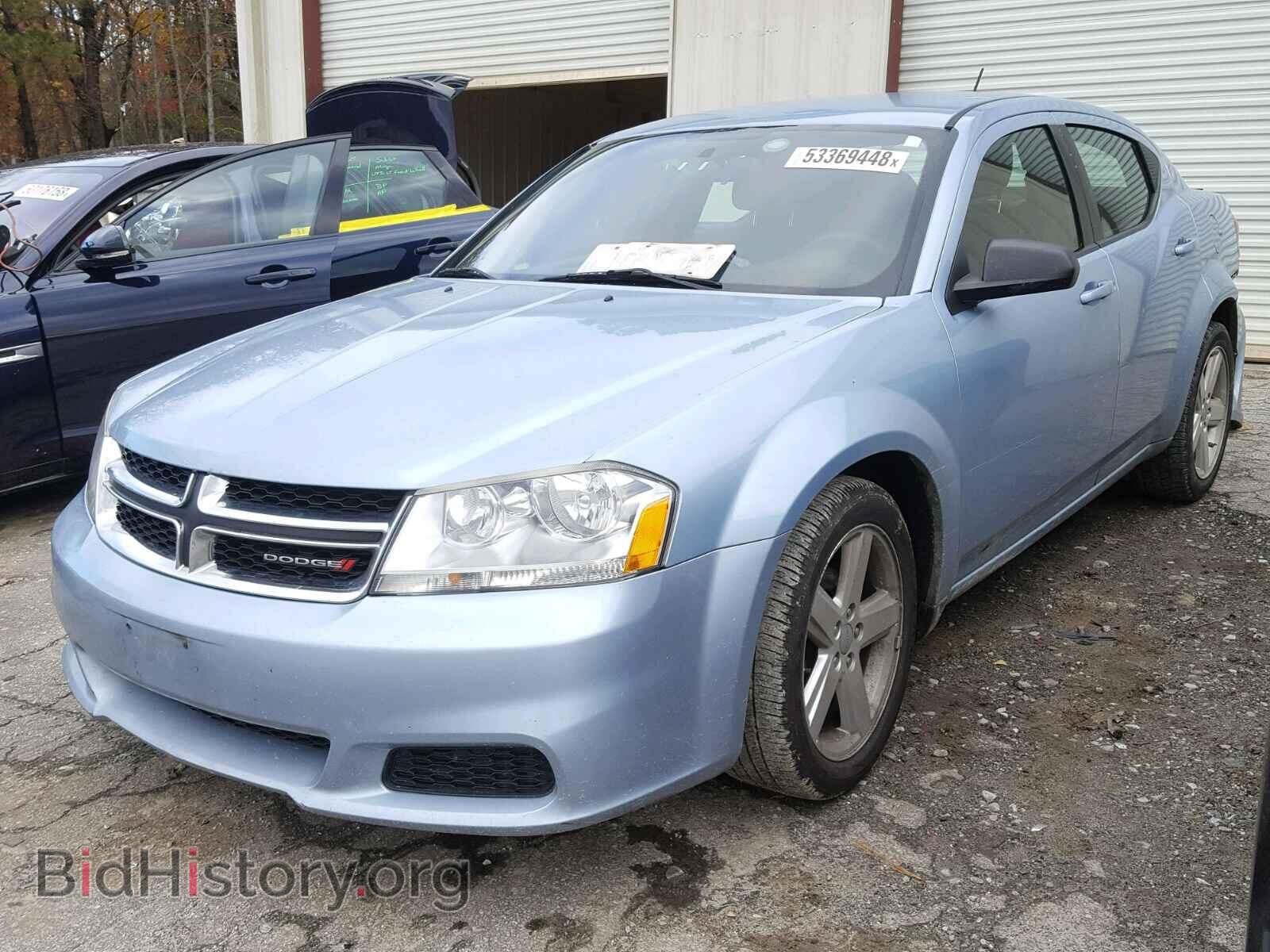 2013 DODGE AVENGER - VIN: 1C3CDZAB9DN661836 - Фото 2
