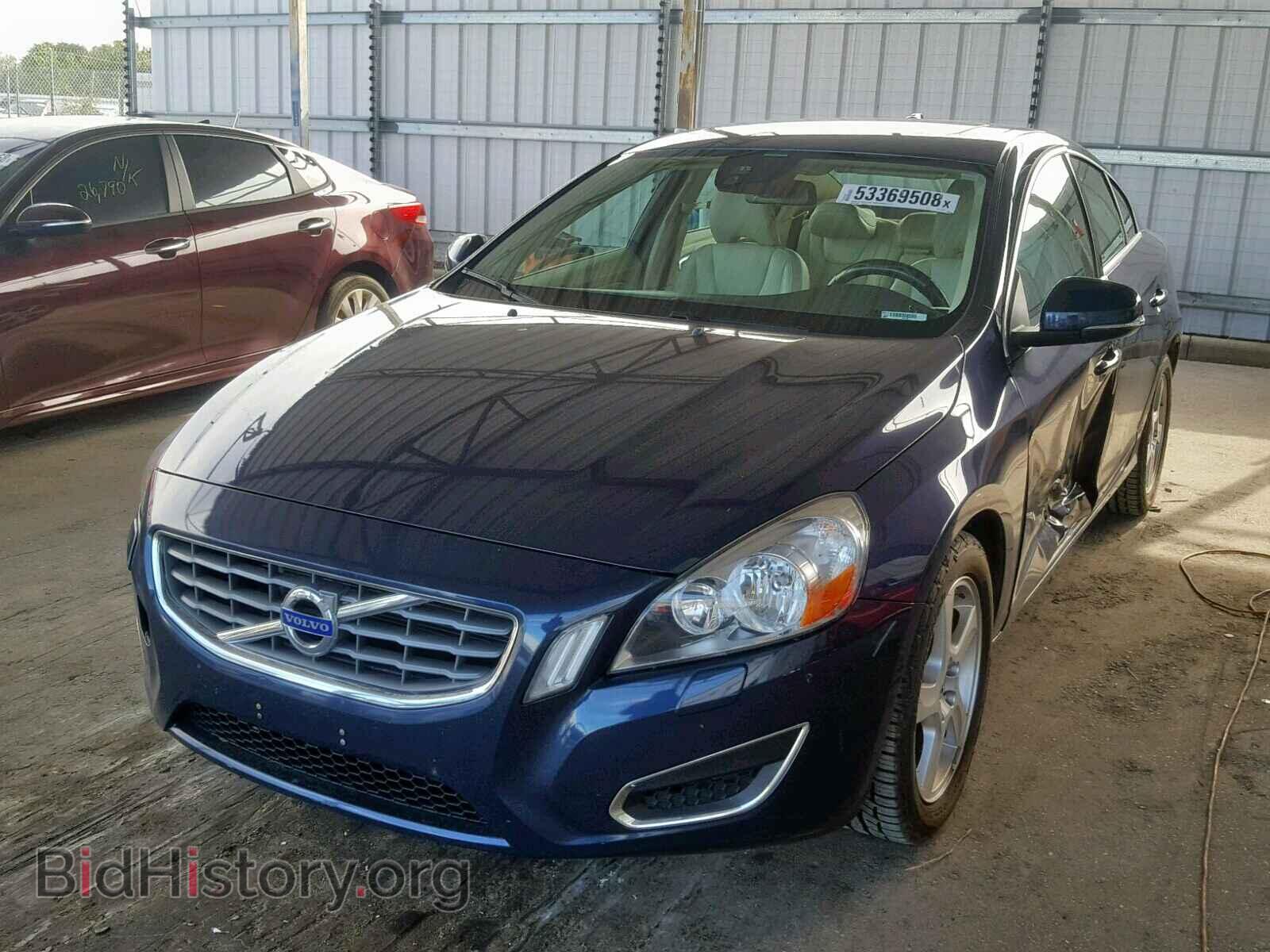2013 VOLVO S60 - VIN: YV1612FS1D2186261 - Фото 2