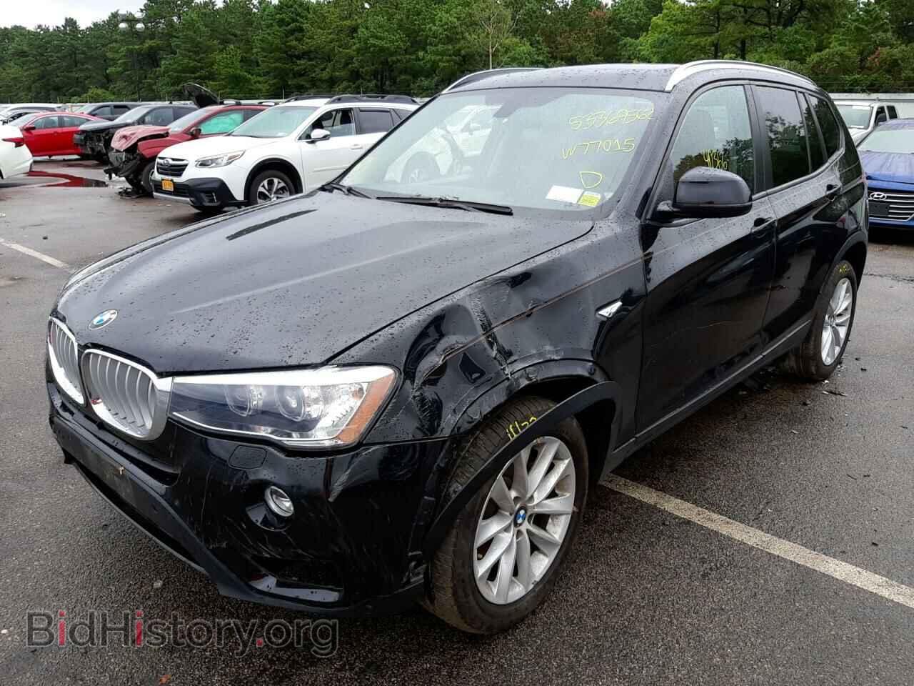 2017 BMW X3 - VIN: 5UXWX9C36H0W77015 - Фото 2