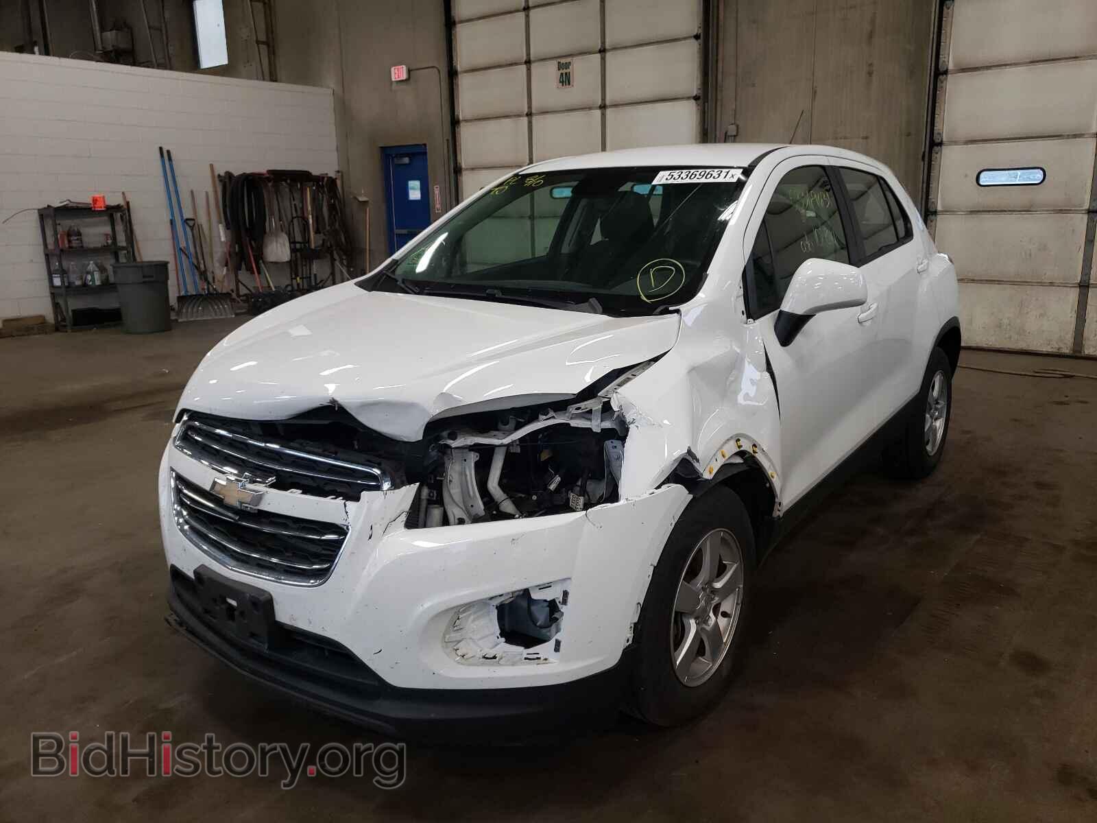2015 CHEVROLET TRAX - VIN: KL7CJPSB4FB145876 - Фото 2