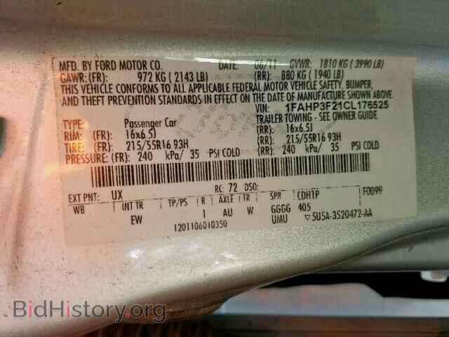 2012 FORD FOCUS SE - VIN: 1FAHP3F21CL176525 - Фото 10