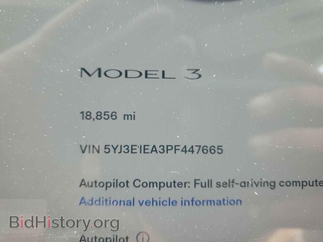 2023 TESLA MODEL 3 - VIN: 5YJ3E1EA3PF447665 - Photo 9