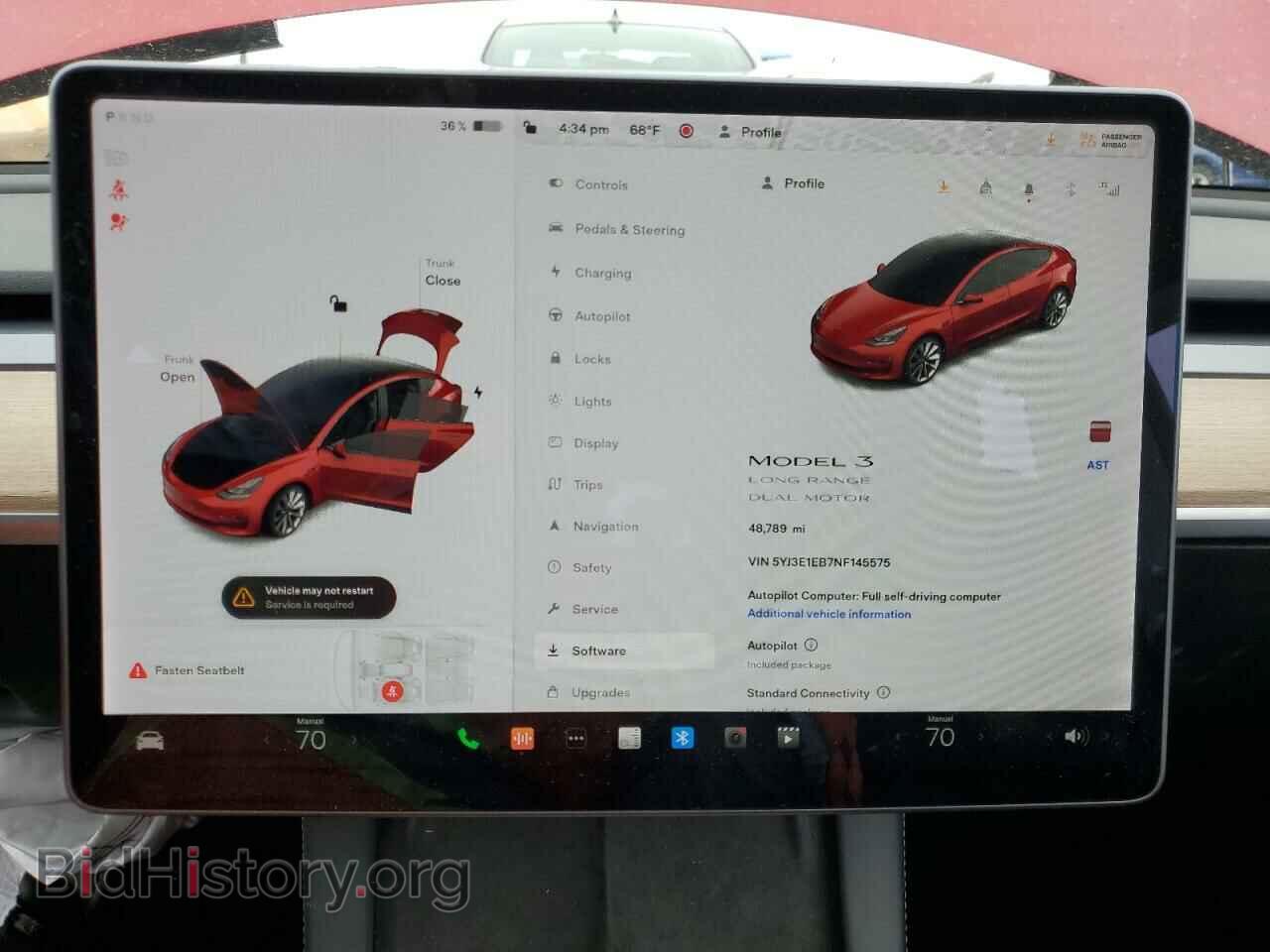 2022 TESLA MODEL 3 - VIN: 5YJ3E1EB7NF145575 - Photo 9