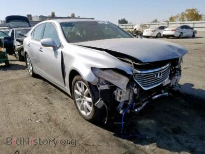 2008 Lexus LS460 LS 460, серебристый — VIN JTHBL46F985053098, Copart