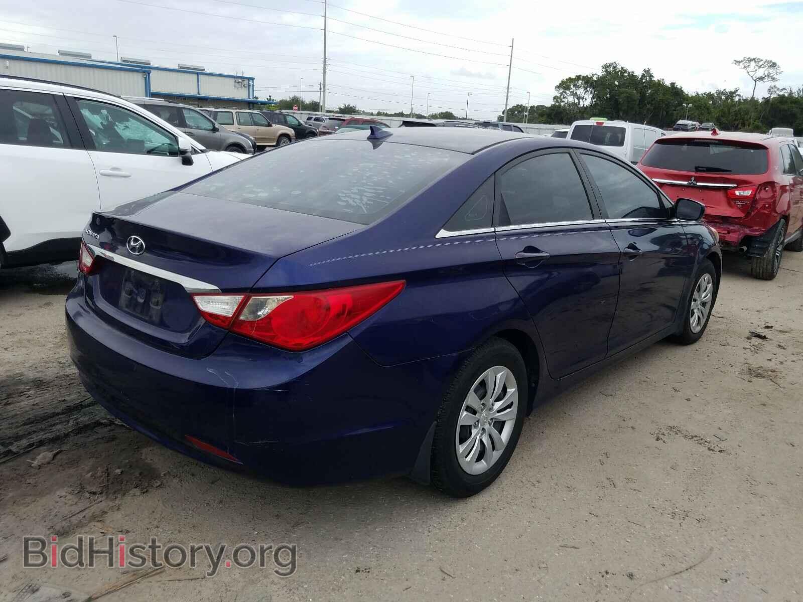 2012 HYUNDAI SONATA - VIN: 5NPEB4AC9CH376820 - Фото 4