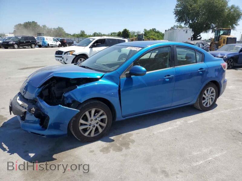 2012 Mazda 3 I (VIN JM1BL1V76C1528135) — фото 1 из 12, Copart, повреждение: передняя часть