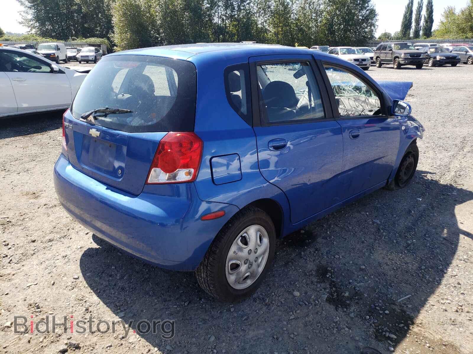 2006 CHEVROLET AVEO - VIN: KL1TD66666B679583 - Фото 4