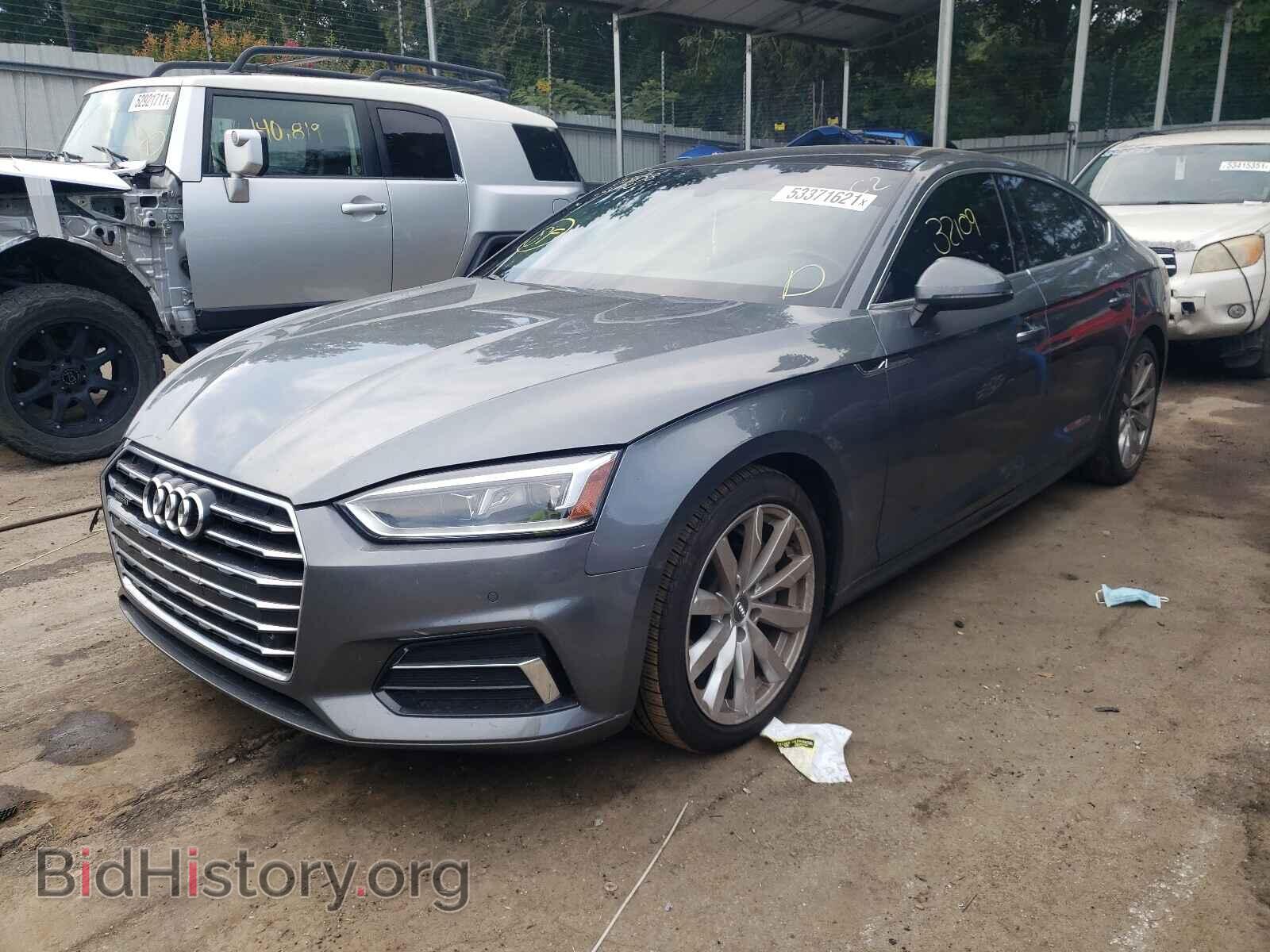 2018 AUDI A5 - VIN: WAUBNCF54JA063142 - Фото 2