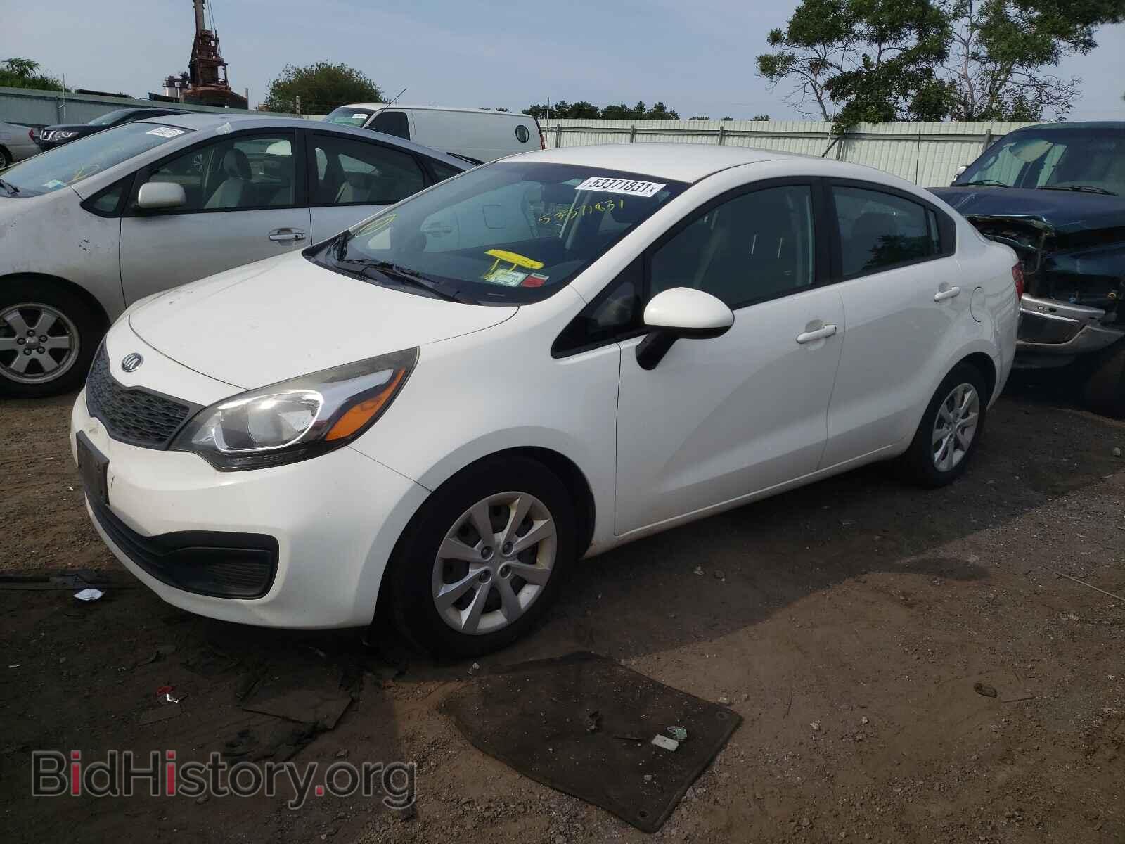 2015 KIA RIO - VIN: KNADM4A34F6467155 - Фото 2