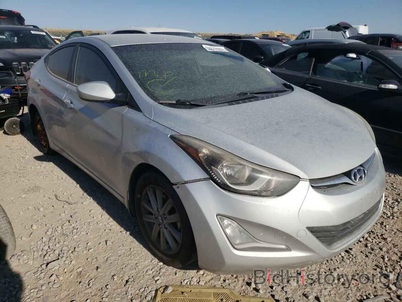 Фотография KMHDH4AE7GU490401 - HYUNDAI ELANTRA 2016