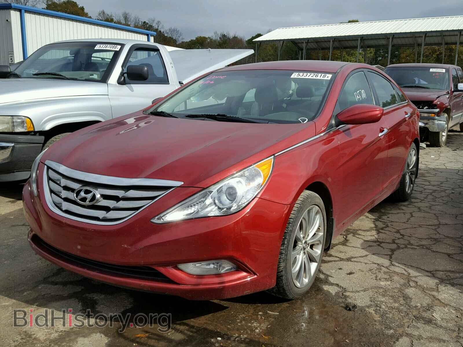 2012 HYUNDAI SONATA - VIN: 5NPEC4AC0CH384723 - Фото 2