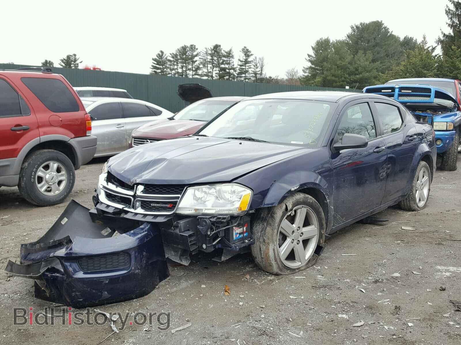 2013 DODGE AVENGER - VIN: 1C3CDZAB0DN605316 - Фото 2