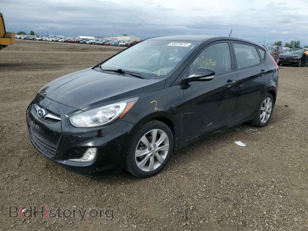 2013 HYUNDAI ACCENT - VIN: KMHCU5AE5DU074789 - Фото 2