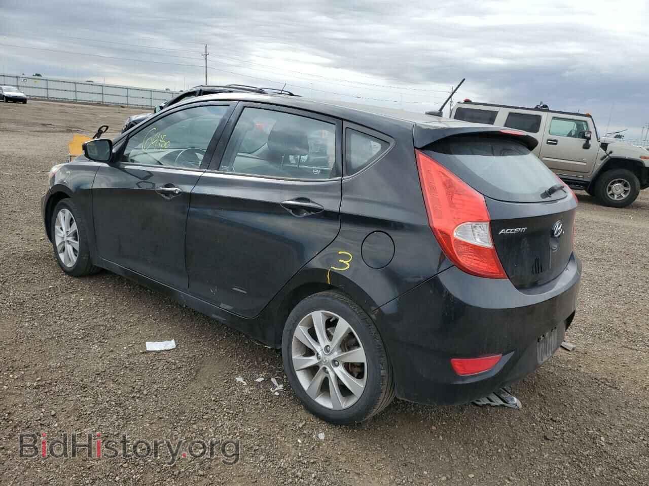 2013 HYUNDAI ACCENT - VIN: KMHCU5AE5DU074789 - Фото 3