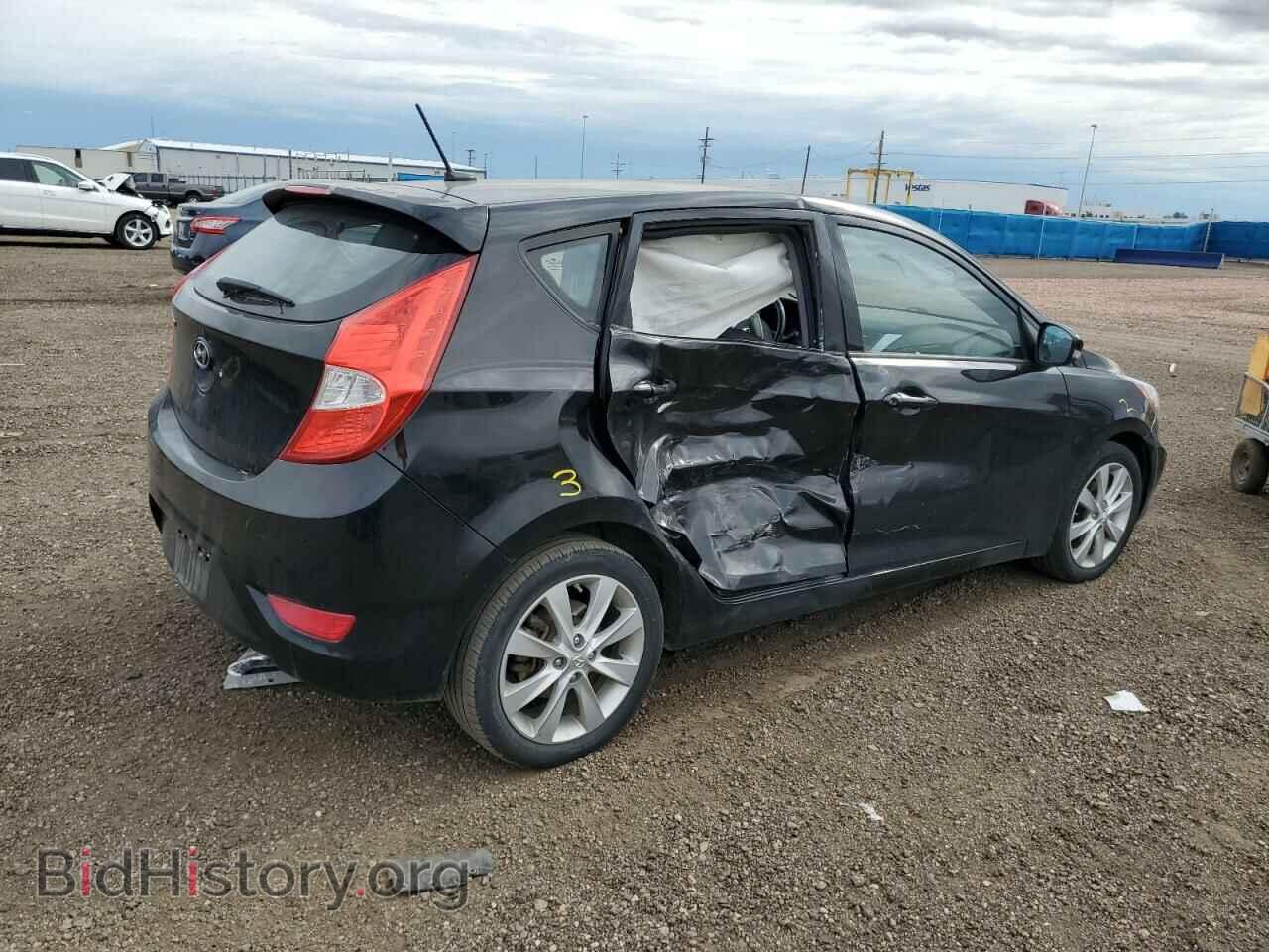 2013 HYUNDAI ACCENT - VIN: KMHCU5AE5DU074789 - Фото 4