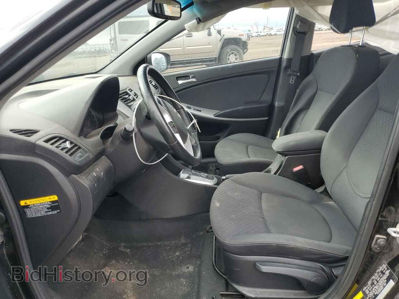 2013 HYUNDAI ACCENT - VIN: KMHCU5AE5DU074789 - Фото 5