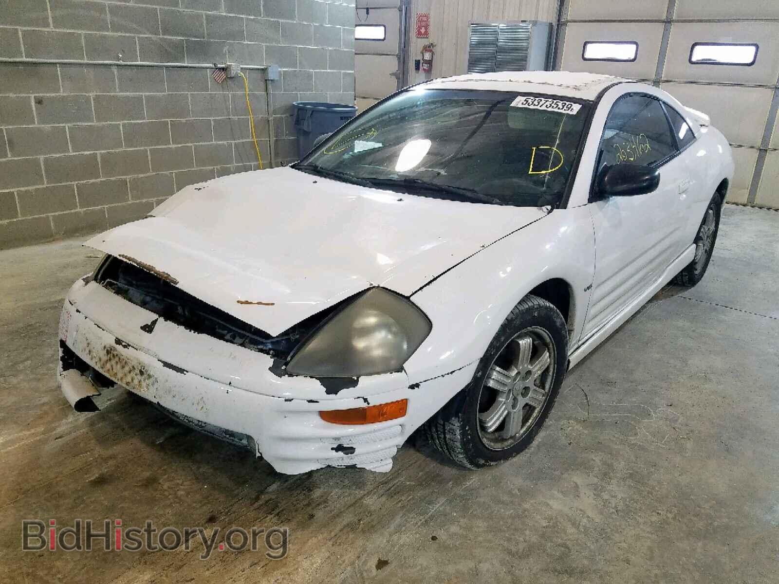 2000 MITSUBISHI ECLIPSE - VIN: 4A3AC84L9YE001433 - Фото 2