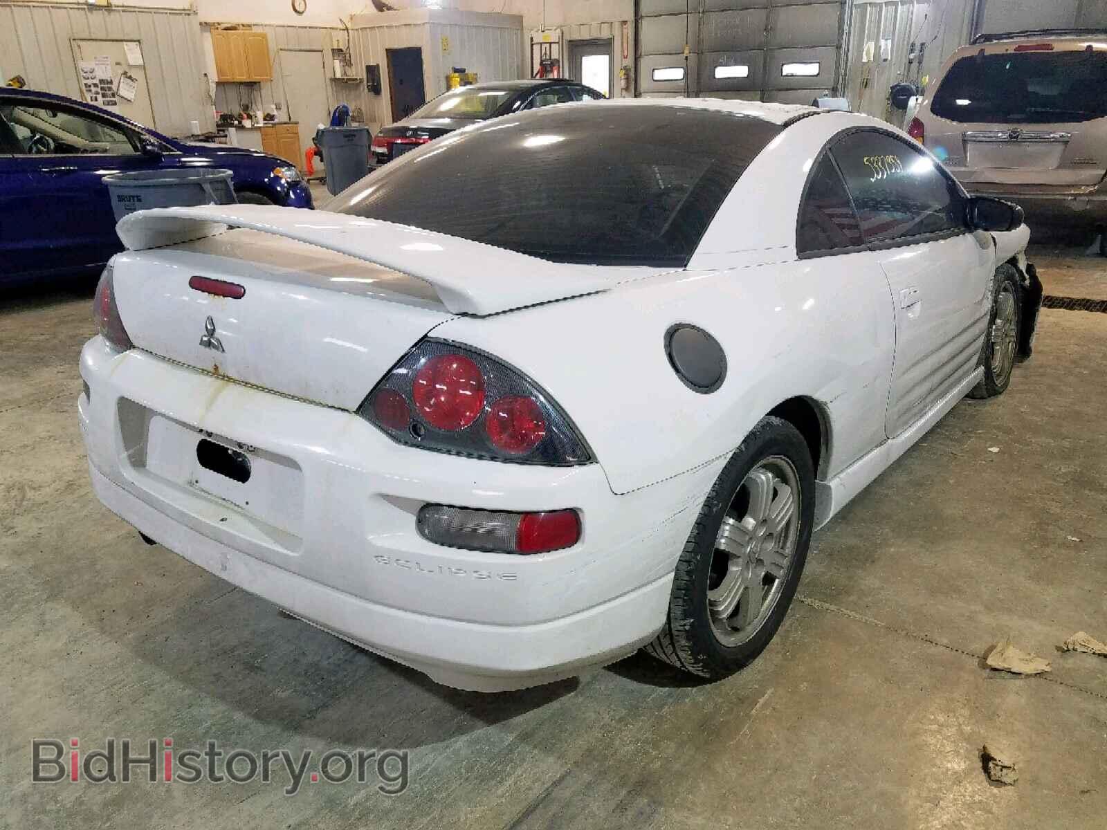 2000 MITSUBISHI ECLIPSE - VIN: 4A3AC84L9YE001433 - Фото 4