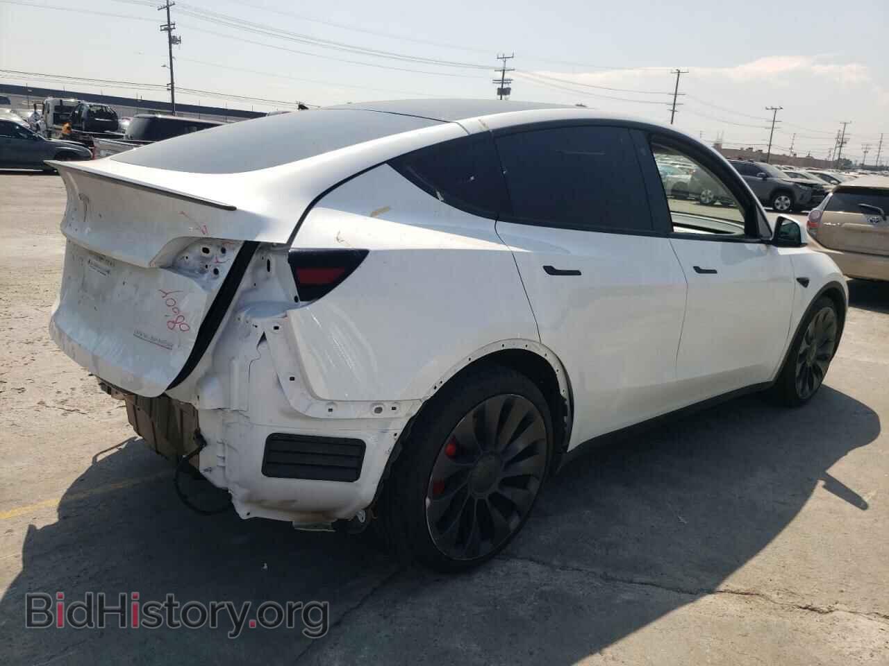 2021 TESLA MODEL Y - VIN: 5YJYGDEF1MF277606 - Фото 3