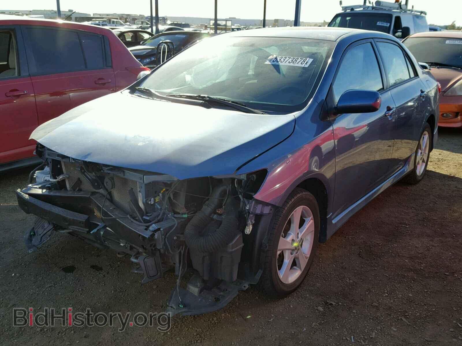 2013 TOYOTA COROLLA BA - VIN: 5YFBU4EE4DP128584 - Фото 2