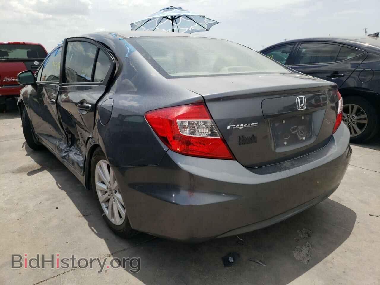 2012 HONDA CIVIC - VIN: 19XFB2F51CE046600 - Photo 3
