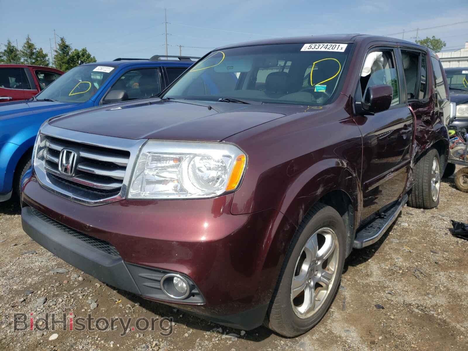 2012 HONDA PILOT - VIN: 5FNYF4H54CB052228 - Фото 2