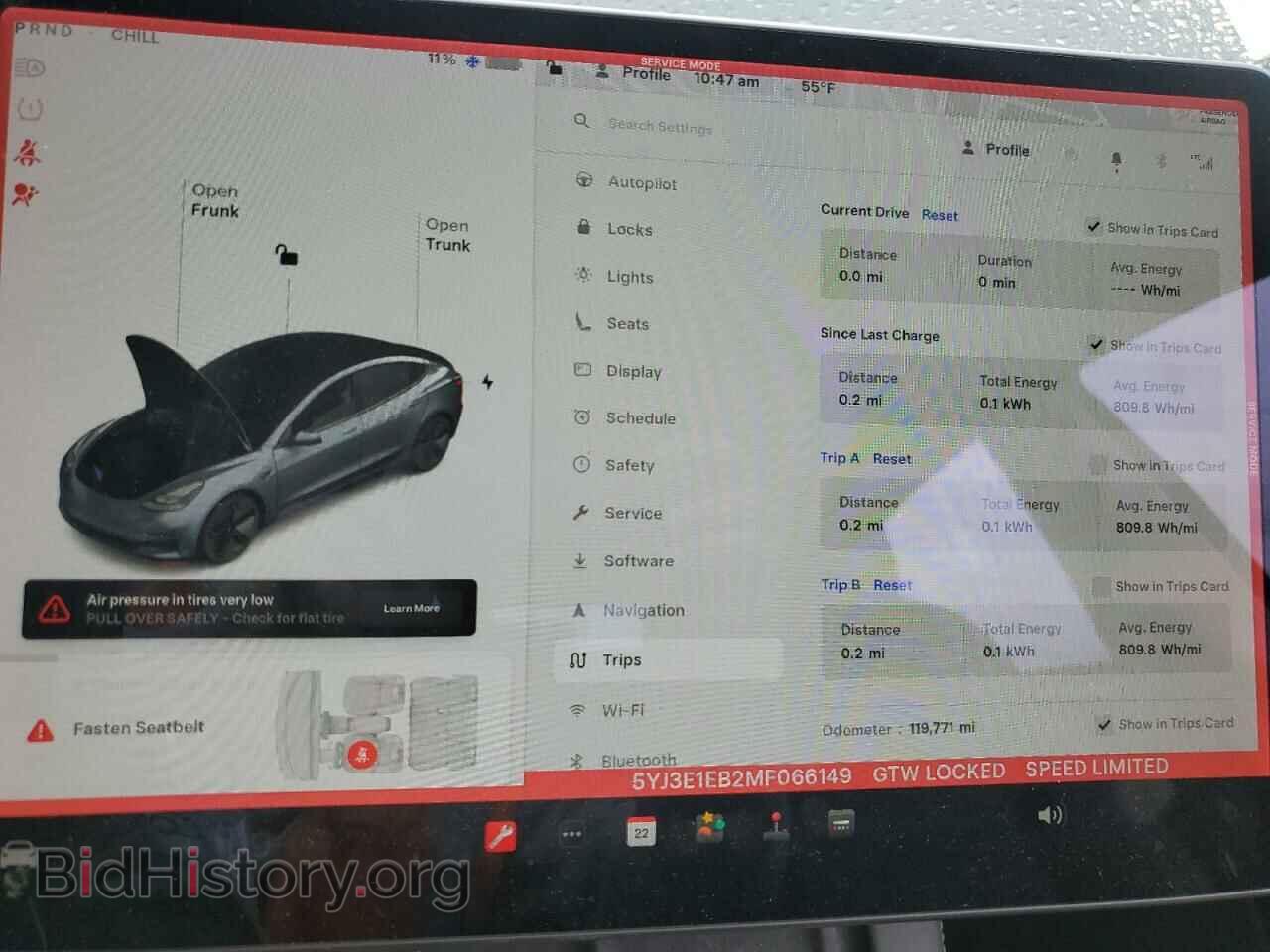 2021 TESLA MODEL 3 - VIN: 5YJ3E1EB2MF066149 - Photo 9