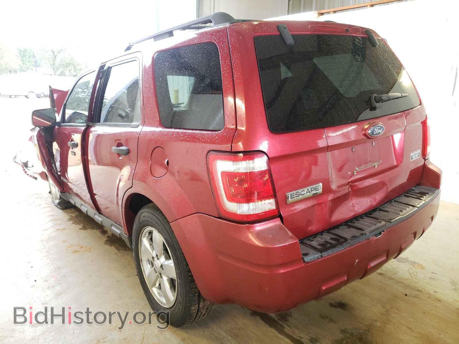2008 FORD ESCAPE - VIN: 1FMCU03128KA96358 - Фото 3