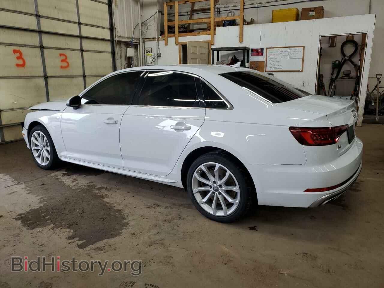 2019 AUDI A4 - VIN: WAUDNAF40KN000697 - Фото 2