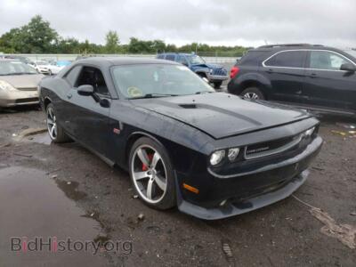 2013 Dodge CHALLENGER, черный — VIN 2C3CDYCJ8DH565963, Copart