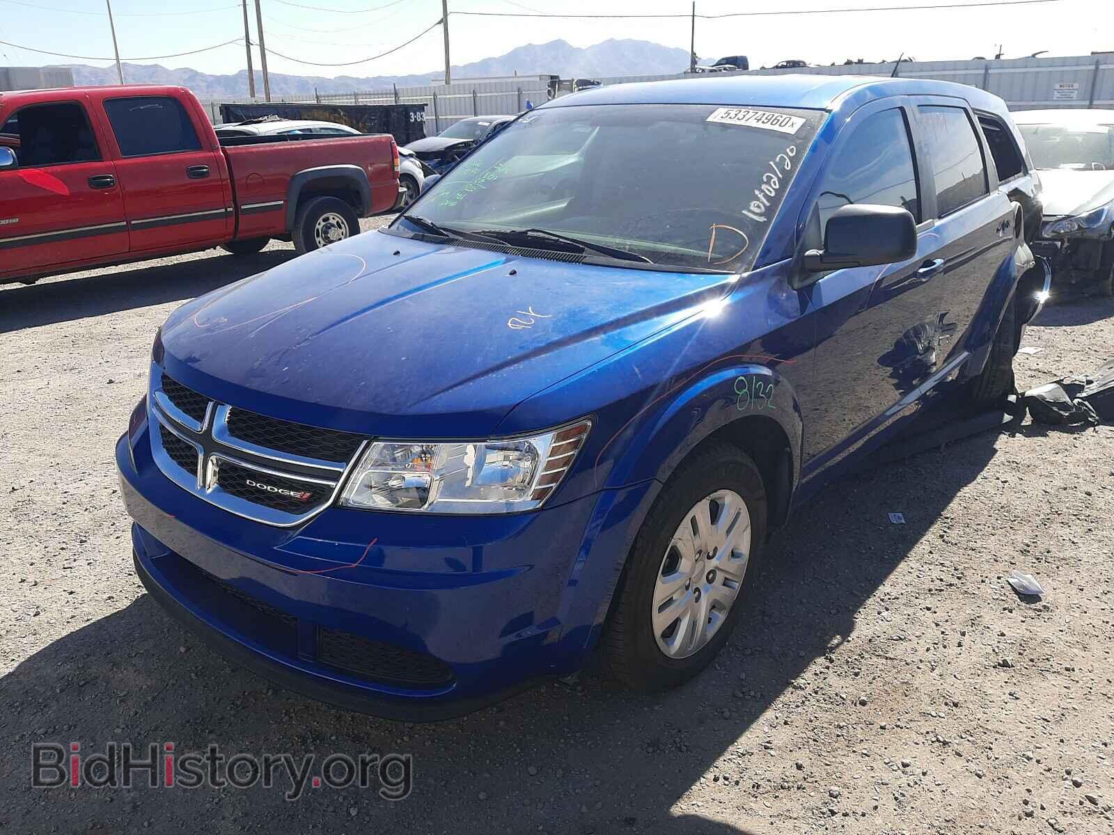 2015 DODGE JOURNEY - VIN: 3C4PDCAB9FT553875 - Фото 2