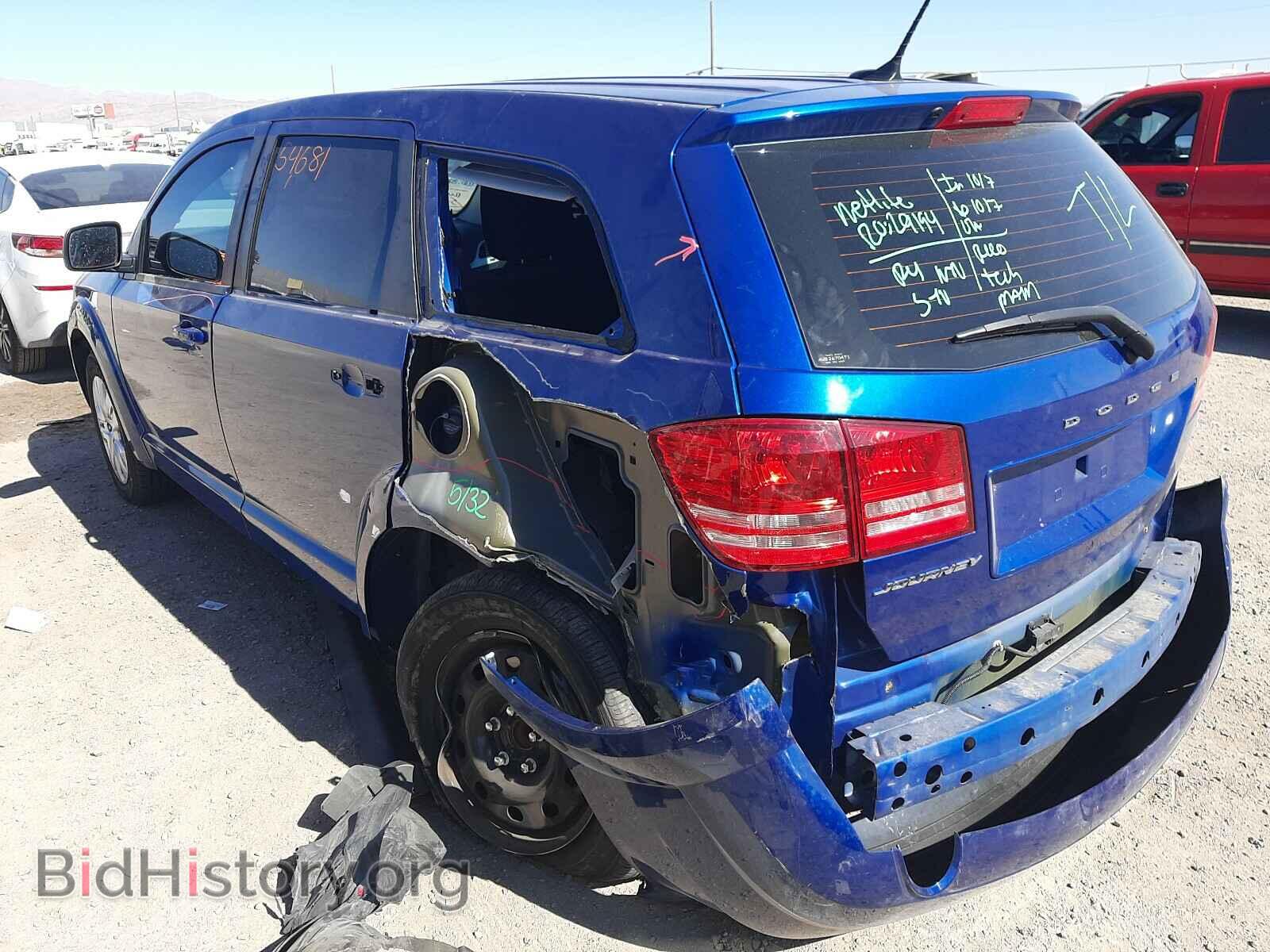 2015 DODGE JOURNEY - VIN: 3C4PDCAB9FT553875 - Фото 3