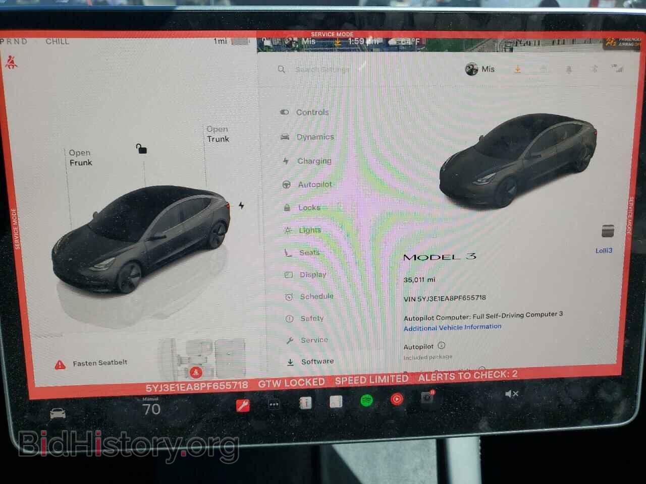 2023 TESLA MODEL 3 - VIN: 5YJ3E1EA8PF655718 - Фото 9