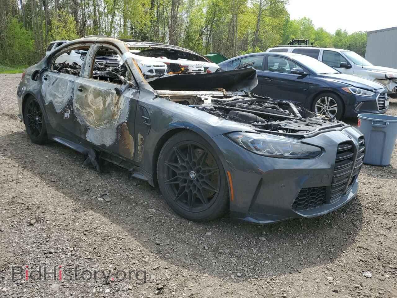 2023 BMW M3 - VIN: WBS43AY04PFP49550 - Фото 4